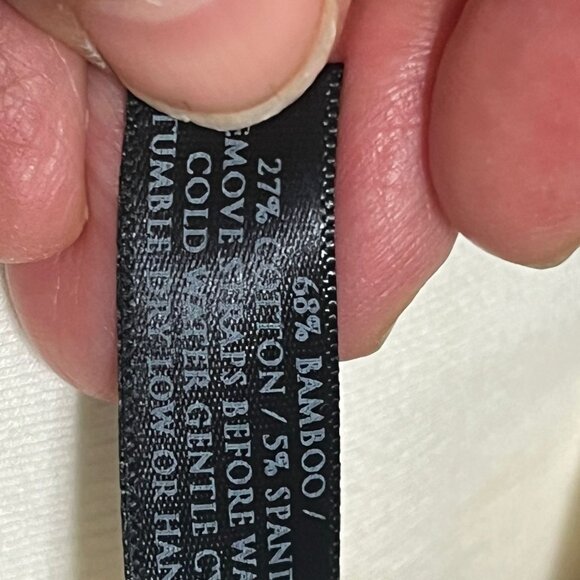 NWT LALITA Rib Garter Tank in White Size 1 (Small) - Picture 8 of 8